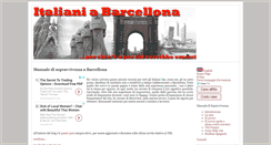 Desktop Screenshot of italianiabarcellona.com